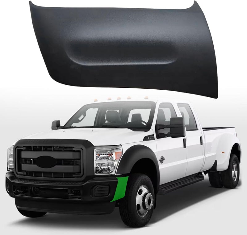 Copgge Front Bumper Bar Fender Flare Molding Side Bumper Extension Corner Cover End Cap Panel Trim Fits for Ford F250 F350 F450 F550 Super Duty 2011 2012 2013 2014 2015 2016 (Left Driver Side) - Image 2